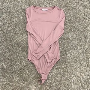 Pink one piece shirt